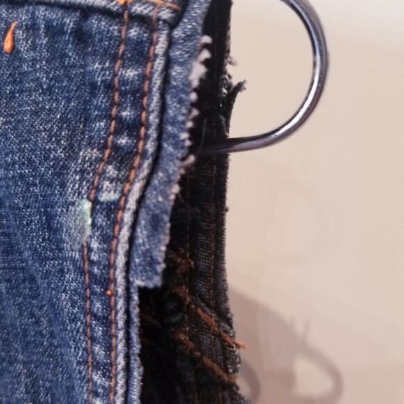 Calvin Klein Denim Vest Painted Comfortable Sleeveless Breathable Women's Size S - Picture 13 of 15